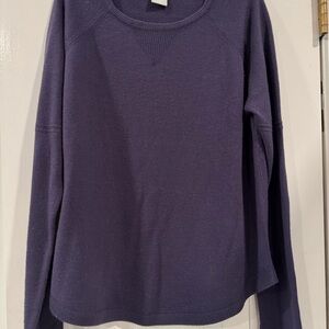 Sweet Romeo Deep Purple Knit Top